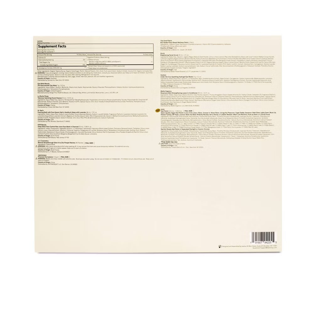 🛁 Spa Advent Calendar – 12-Day Gift Set (12 pcs) – Target