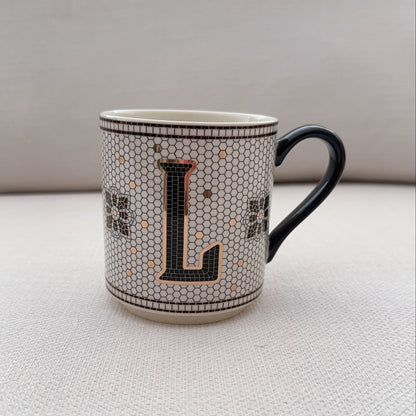 ☕ Bistro Tile Mug Monogram – L – Anthropologie