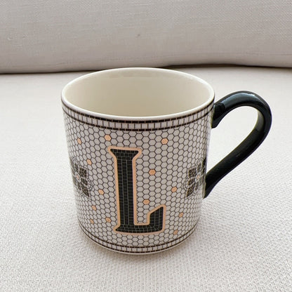 ☕ Bistro Tile Mug Monogram – L – Anthropologie