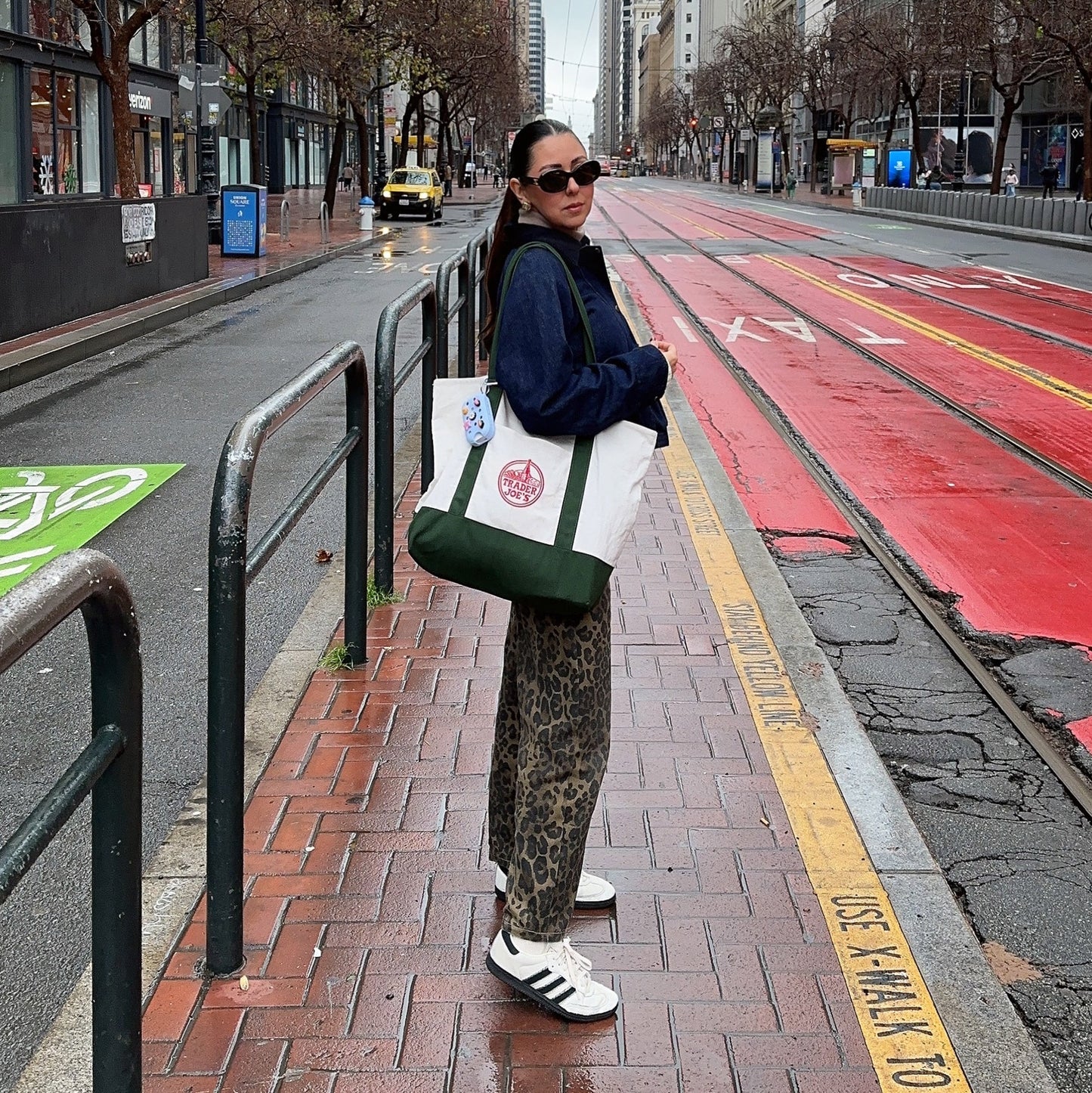 👜 Canvas Tote Bag Verde – Trader Joe’s