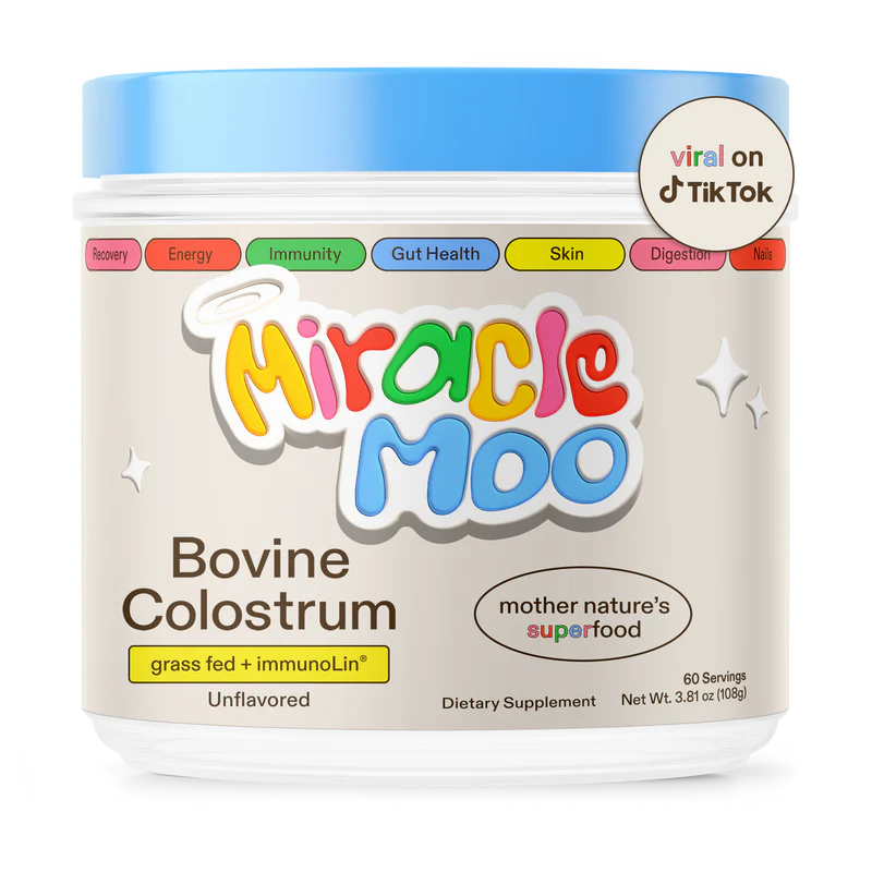 🌿 Miracle Moo Colostrum – 60 Servings