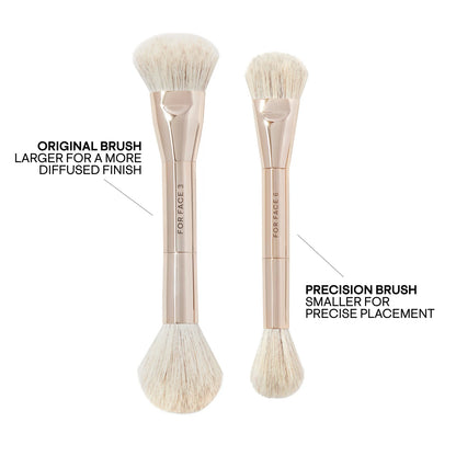 🖌️ Dual-Ended Blush Brush – Patrick Ta