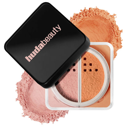 🍰 Easy Bake Blurring Loose Powder – Huda Beauty