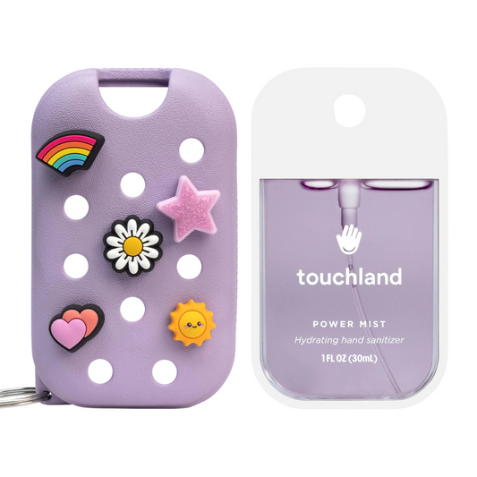 Set Exclusivo: Case Crocs 🐊 + Hand Mist Touchland 💧
