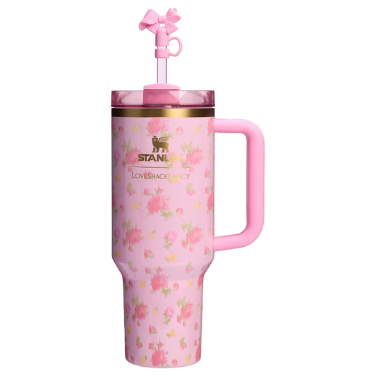 Stanley x LoveShackFancy Quencher 40oz – Ibiza Sunset 🌸✨