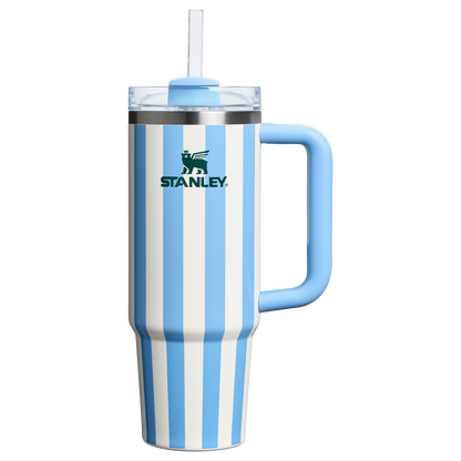 Cornflower Cabana Gloss Stanley Tumbler 30 OZ