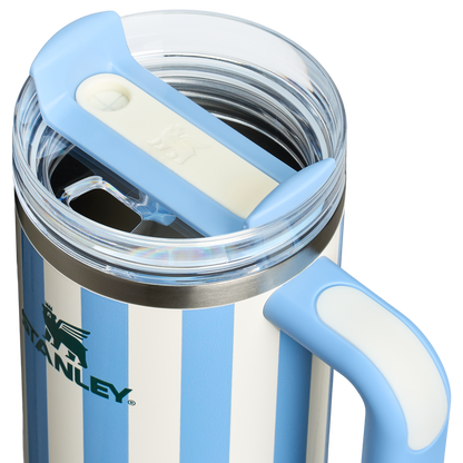 Cornflower Cabana Gloss Stanley Tumbler 30 OZ