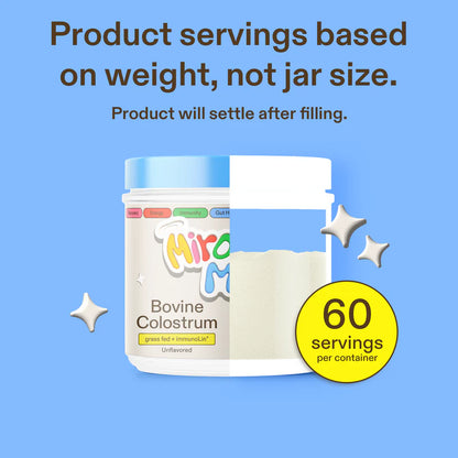 🌿 Miracle Moo Colostrum – 60 Servings