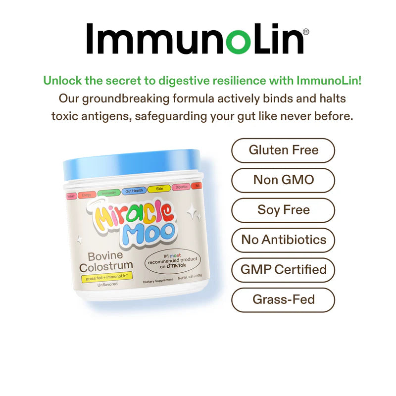 🌿 Miracle Moo Colostrum – 60 Servings