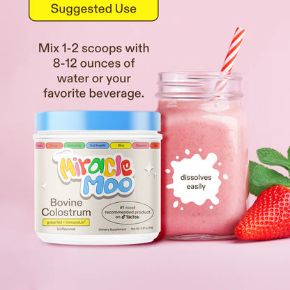 🌿 Miracle Moo Colostrum – 60 Servings