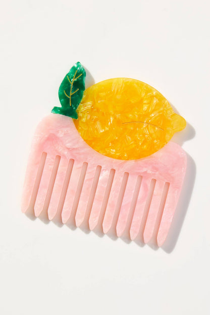 Solar Eclipse Handpainted Pocket Comb