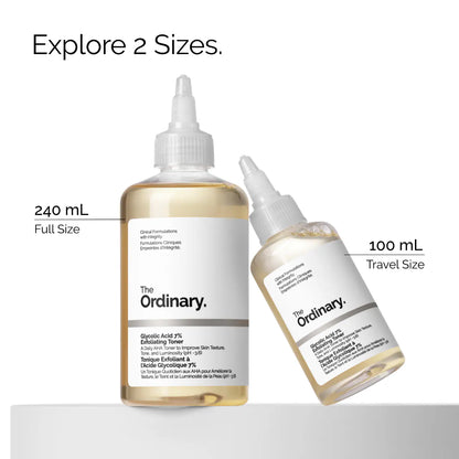 ✨ Glycolic Acid 7% Toner – The Ordinary