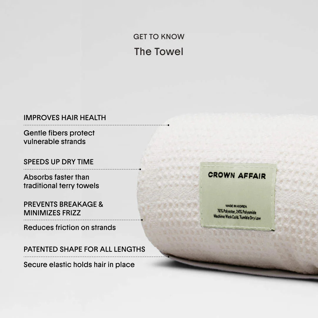Crown Affair The Hair Towel