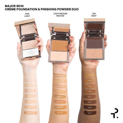 💫 Major Skin Crime Foundation & Finish Powder Duo – Patrick Ta
