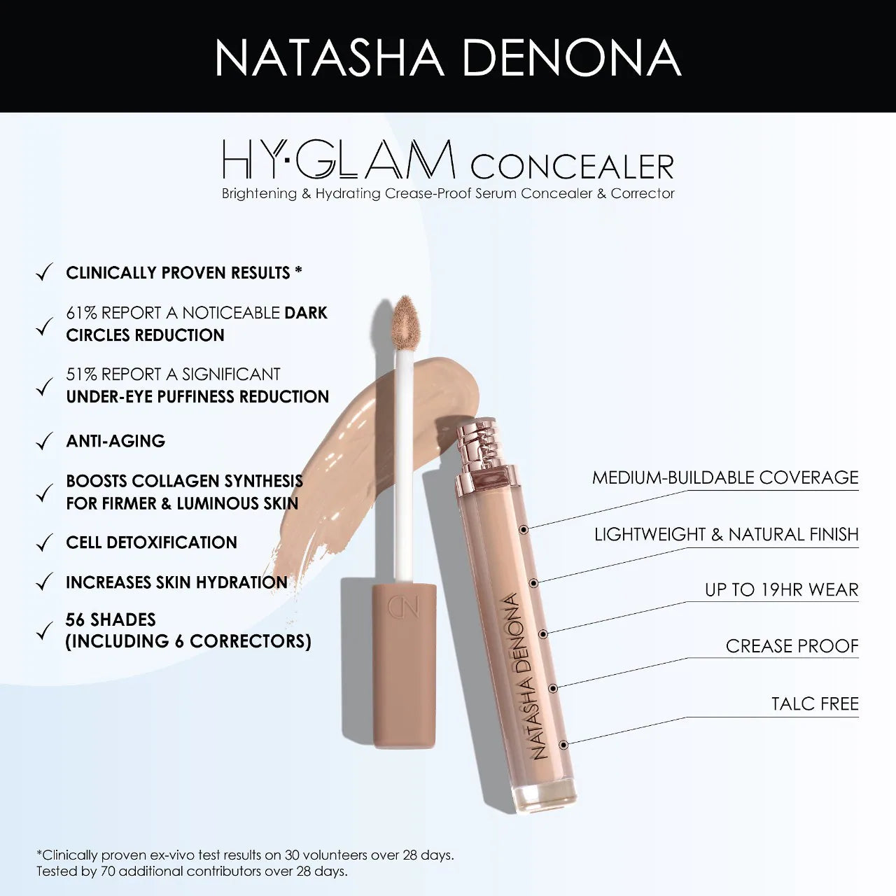 ✨ Hy-Glam Serum Concealer – Natasha Denona