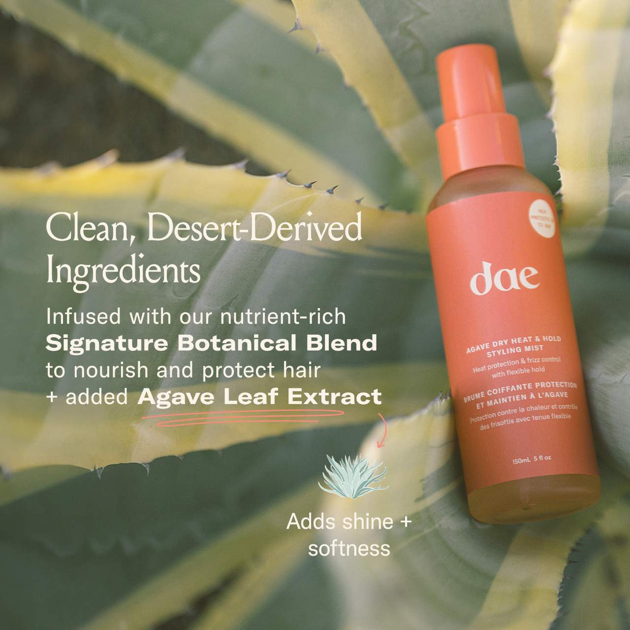 🌵 Agave Dry Heat Protection Spray – dae