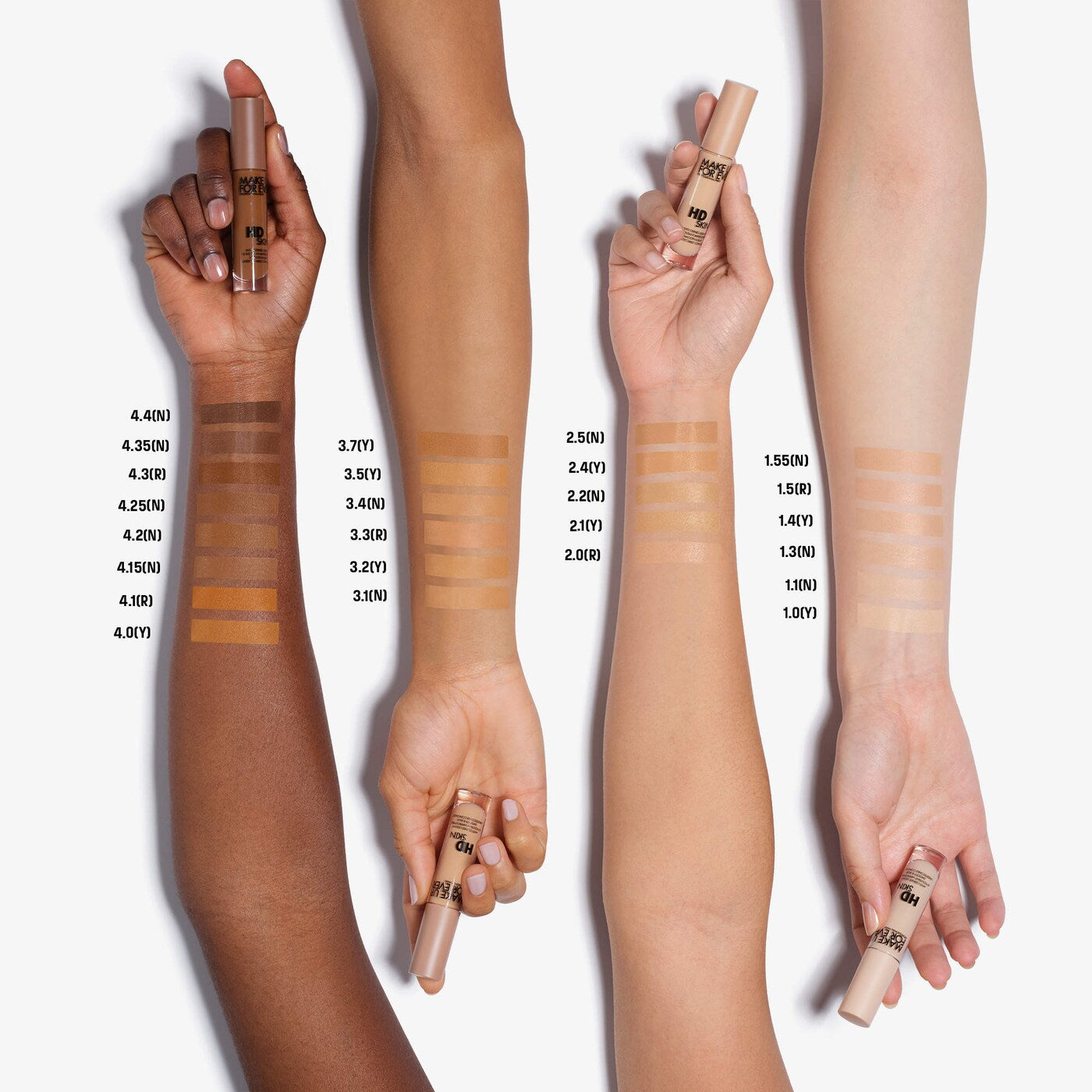 MAKE UP FOR EVER HD Skin Smooth & Blur Undetectable Under Eye Concealer