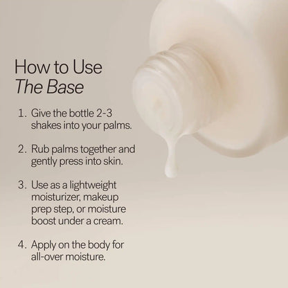 💧 The Base Face Milk – ILIA (Essence & Lightweight Moisturizer)