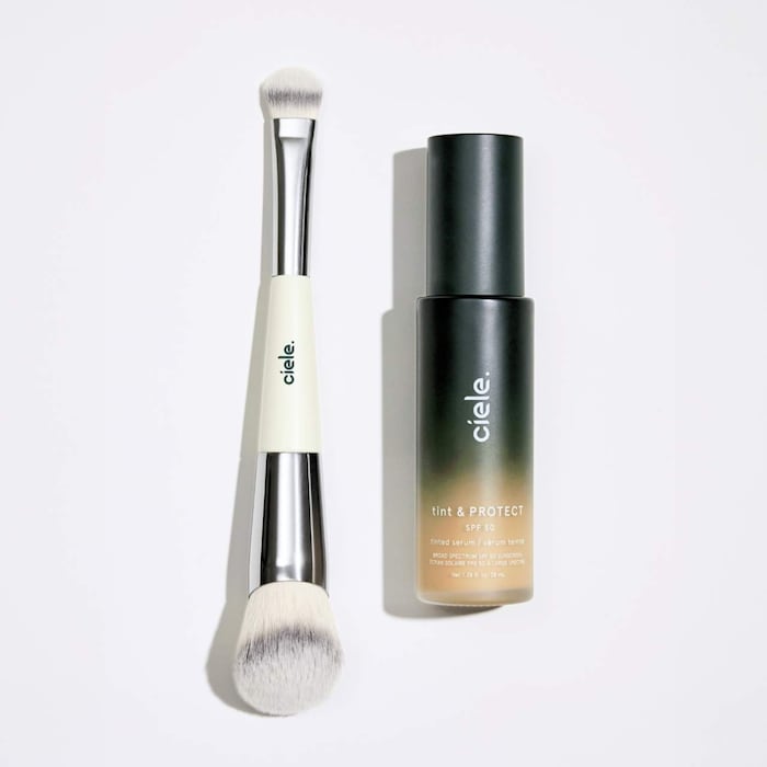 Dual-Ended Complexion Brush