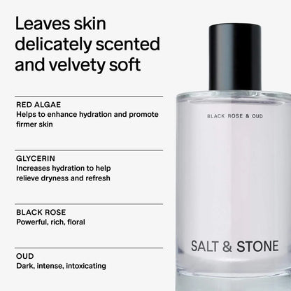 Black Rose & Oud Body and Hair Fragrance Mist