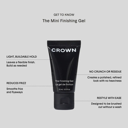 Crown Affair The Mini Air Dry Hair Set