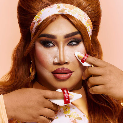 🎯 Precision Setting & Baking Powder Puff Set – ONE/SIZE