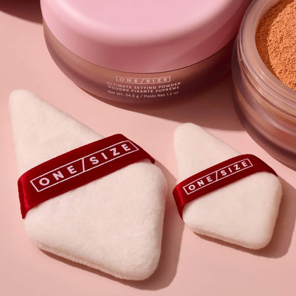 🎯 Precision Setting & Baking Powder Puff Set – ONE/SIZE