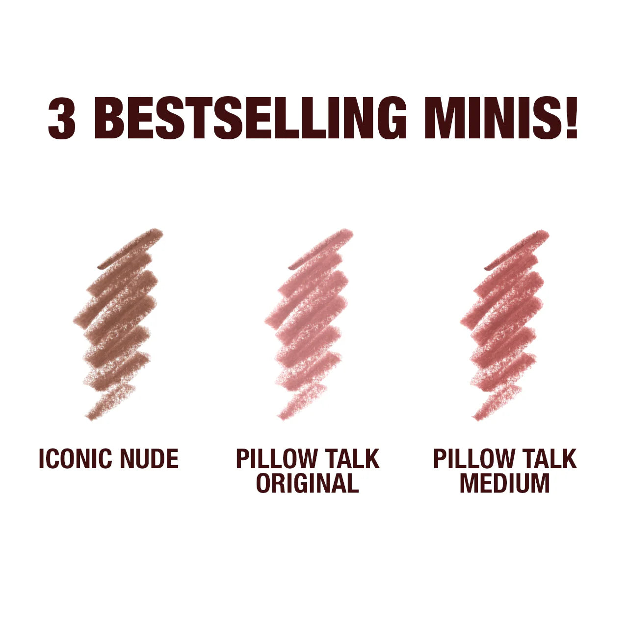 💋 Mini Iconic Lip Cheat Trio – Charlotte Tilbury