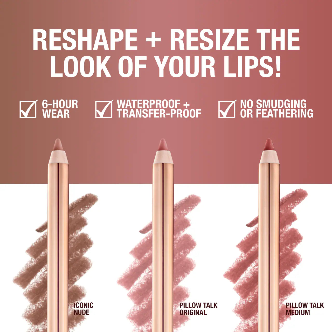 💋 Mini Iconic Lip Cheat Trio – Charlotte Tilbury