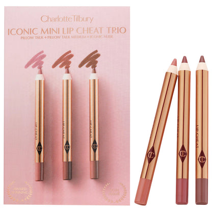 💋 Mini Iconic Lip Cheat Trio – Charlotte Tilbury