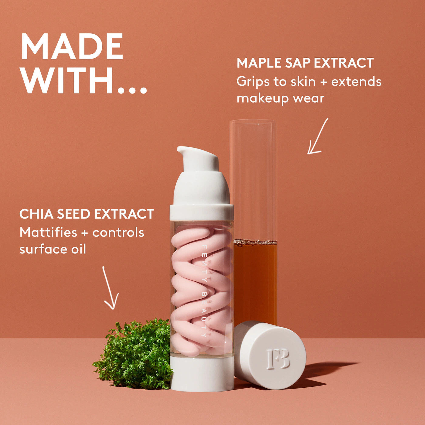 Grip Trip Mattifying & Blurring Primer – Fenty Beauty 🌿⏱
