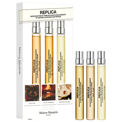 'REPLICA' Travel Spray Set - By The Fireplace, Jazz Club, Afternoon Delight