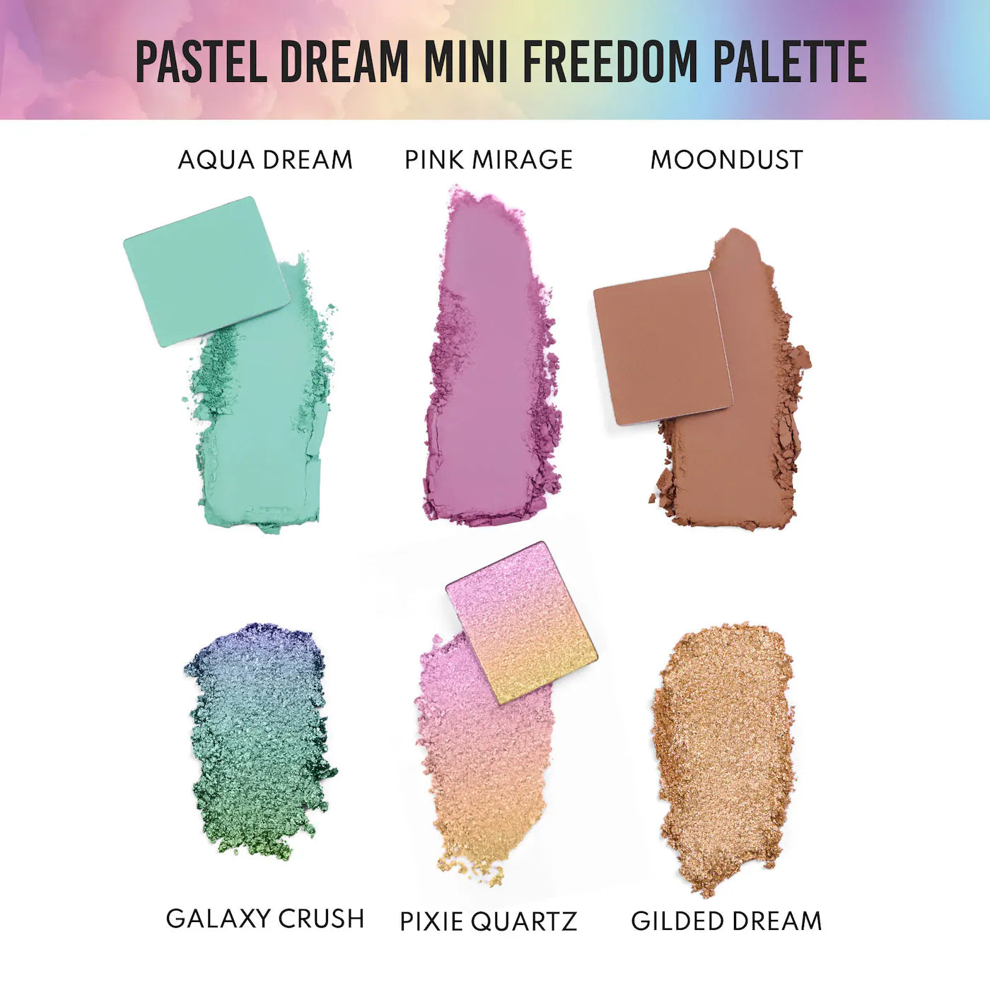 🌈 Mini Pastel Dream Freedom Palette – Danessa Myricks