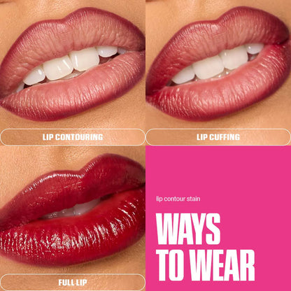 Huda Beauty Lip Contour Lip Stain for 12-Hour Wear