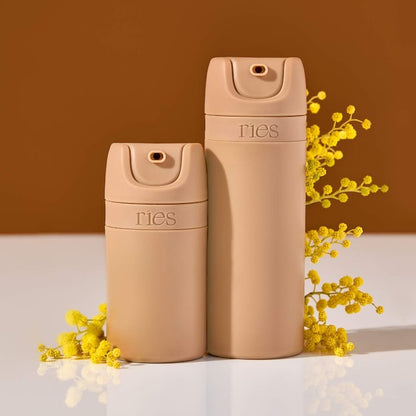 The Essential Refillable Travel Container Set in Sand