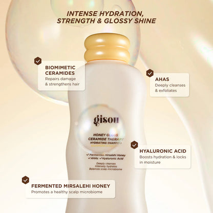 Gisou Honey Gloss Ceramide Therapy Hydrating Shampoo