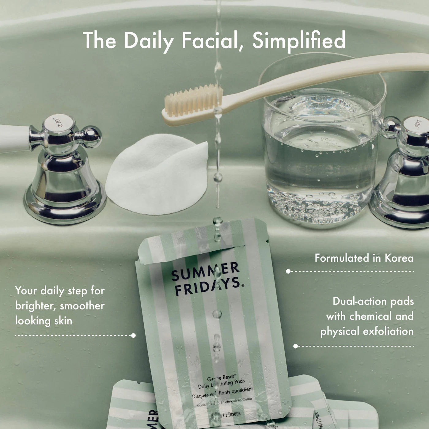 ✨ Gentle Reset Exfoliating Pads – Summer Fridays