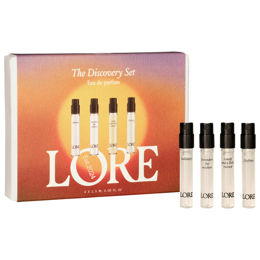 ✨ Fragrance Discovery Set – LORE (Perfumes Mini)
