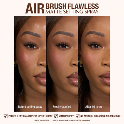 💦 Airbrush Flawless Matte Setting Spray – Charlotte Tilbury