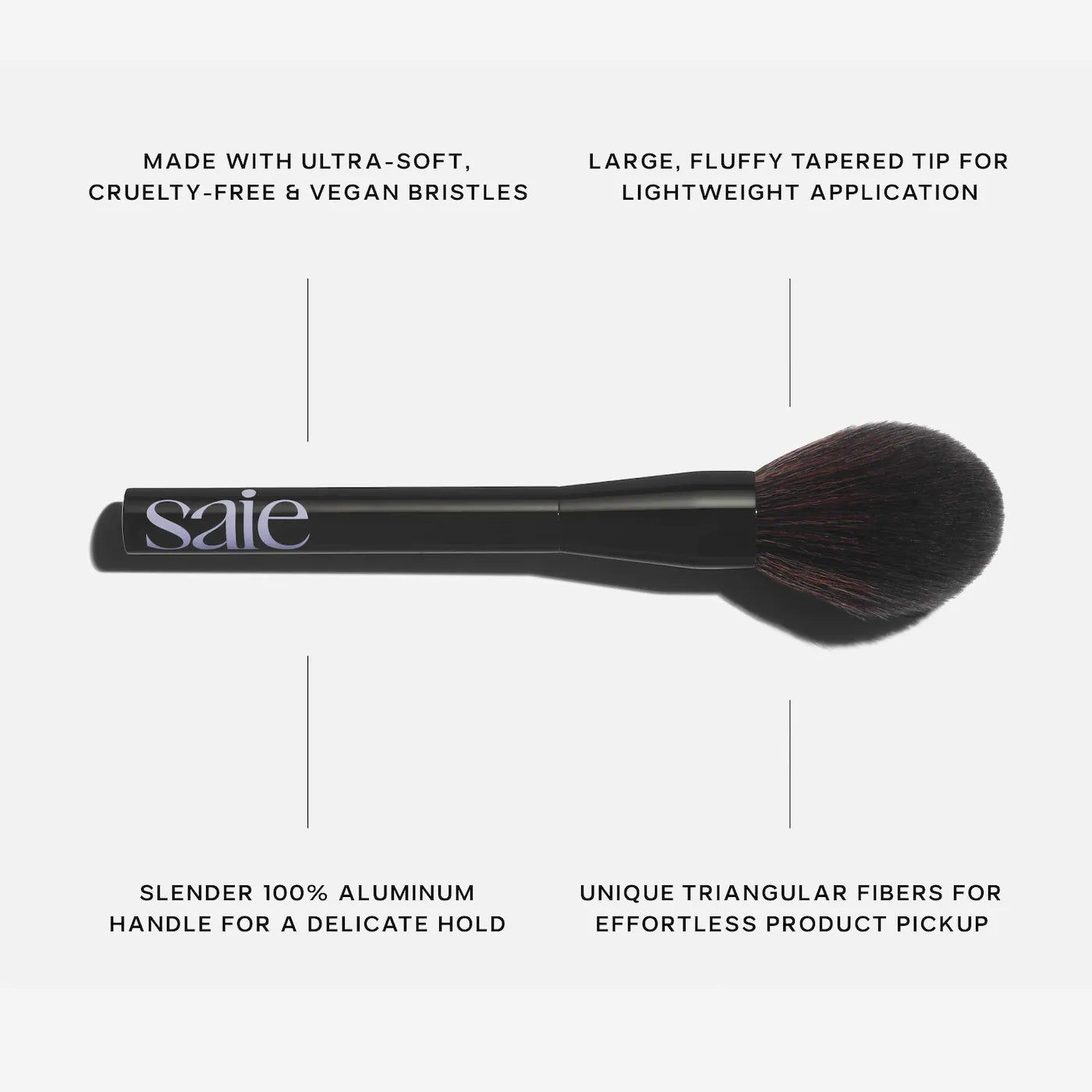 Saie All-Over Powder Brush