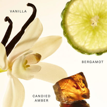 Rare Amber Vanilla Layering Balm – Perfume sólido Rare Beauty 💛