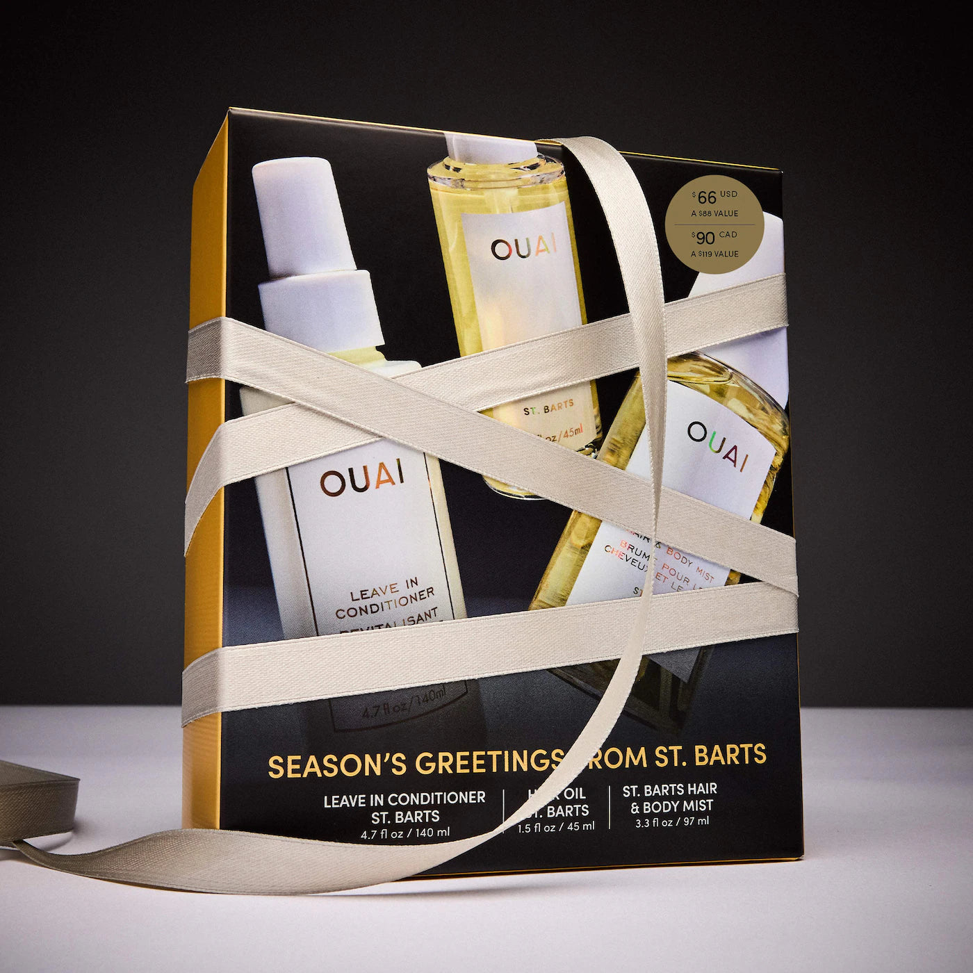 🏝️ St. Barts Hair & Body Trio – OUAI (Edición Limitada)