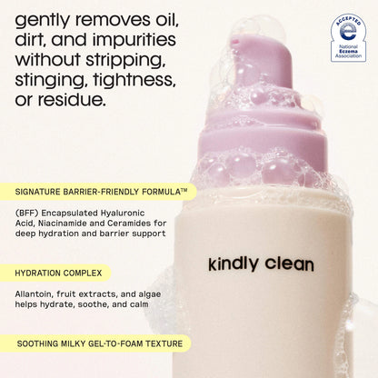 🫧 Kindly Clean Foaming Gel Cleanser – Sincerely Yours