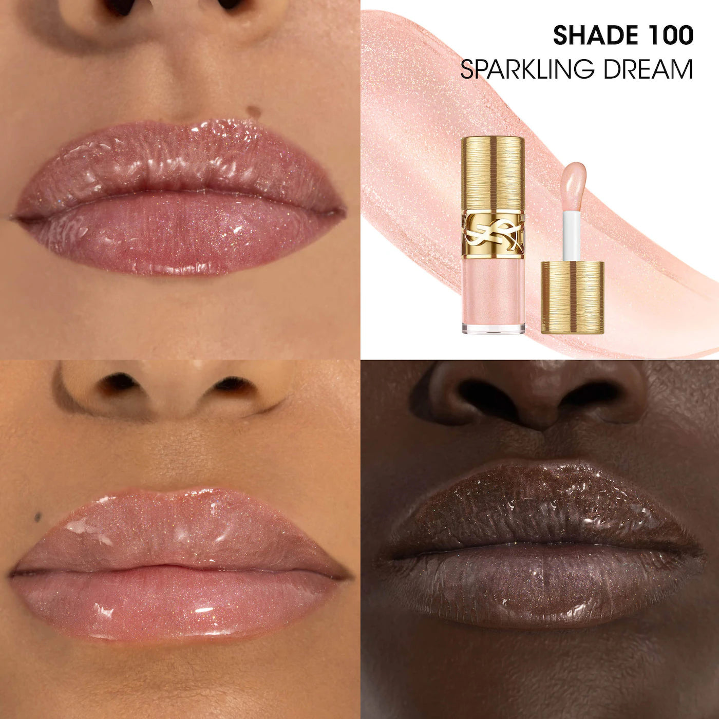 💎 YSL Loveshine Lip Oil Gloss – Nuevos Tonos (Honey Moon & Sparkling Dream)