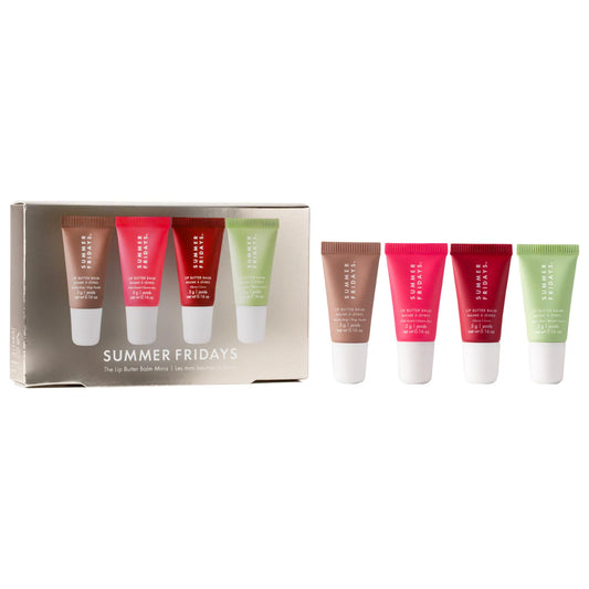 💖 The Lip Butter Balm Minis – Summer Fridays (Set 4 piezas)