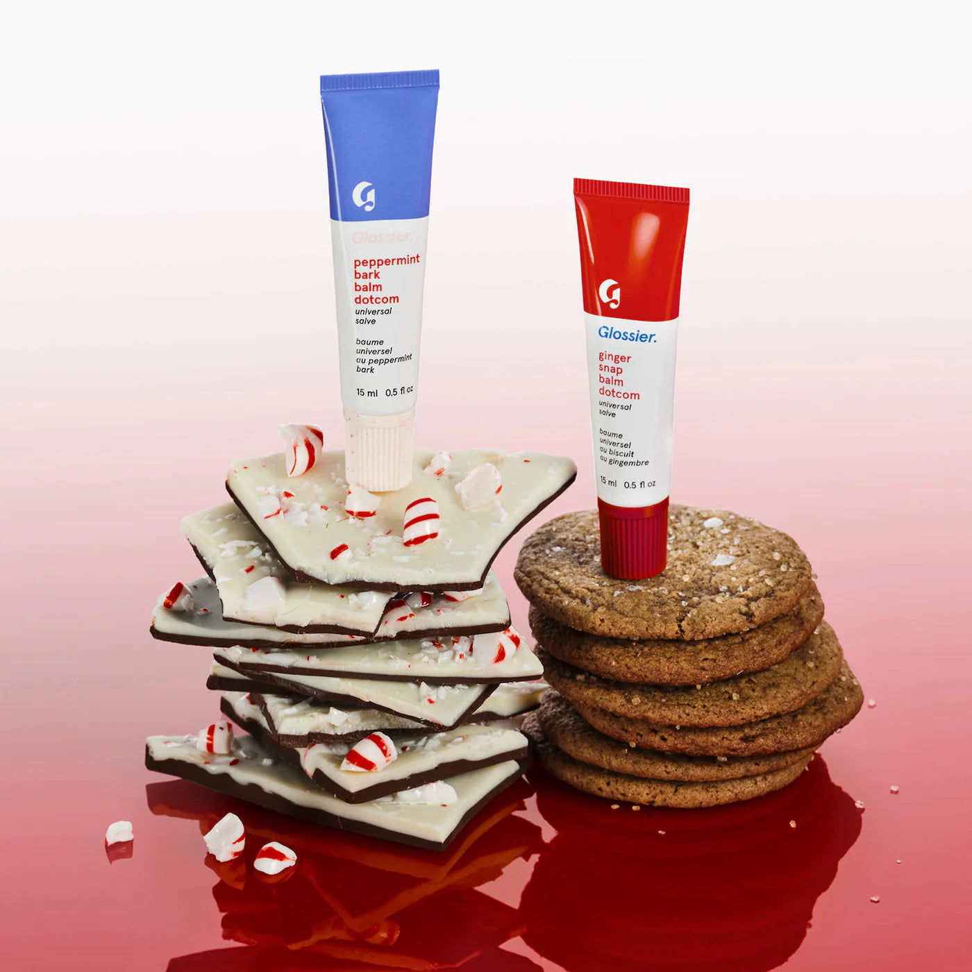 🍬 Sugar + Spice Balm Dotcom Duo – Glossier (Edición Limitada)