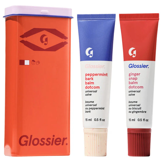 🍬 Sugar + Spice Balm Dotcom Duo – Glossier (Edición Limitada)