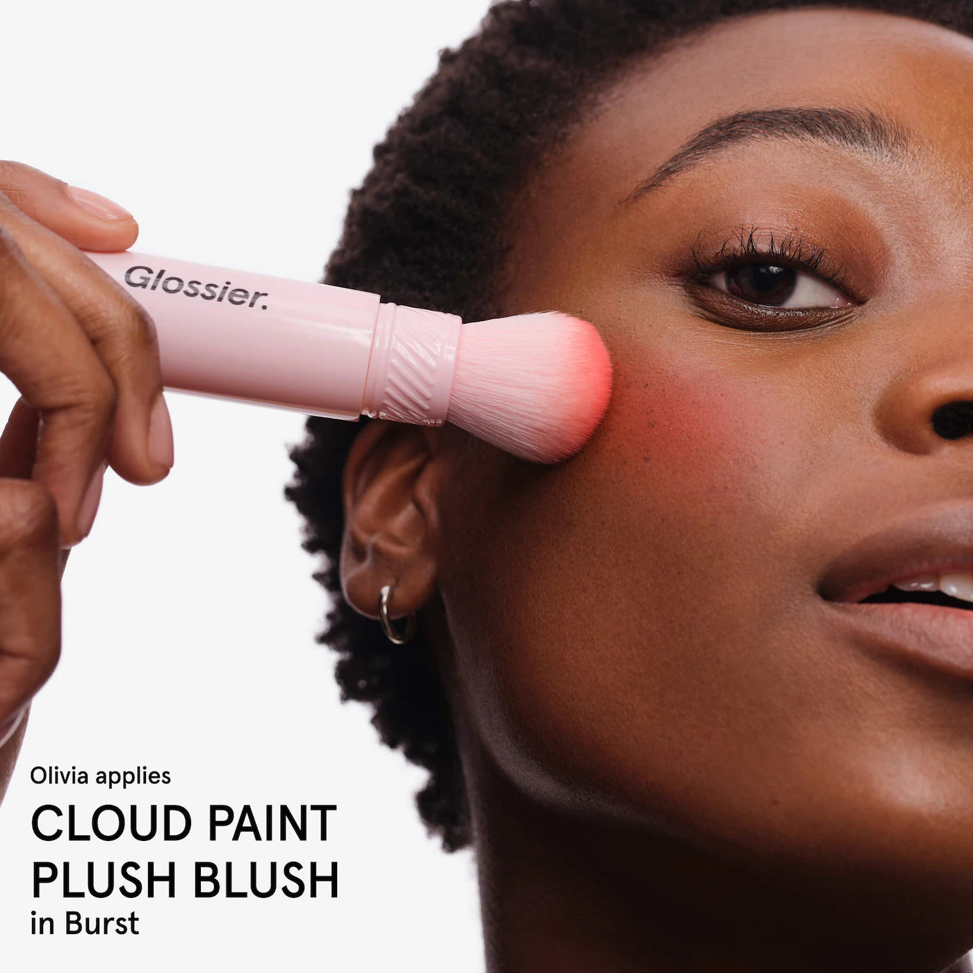 🎨 Cloud Paint Dual-Ended Blush Brush – Glossier