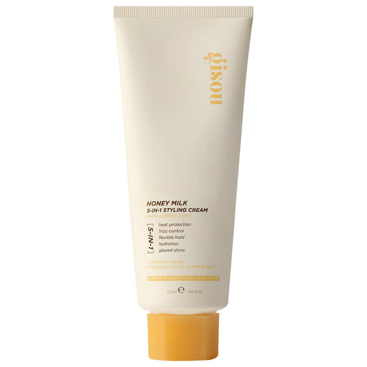 Gisou Honey Milk 5‑in‑1 Styling Cream – Gloss & Hold 🥛✨