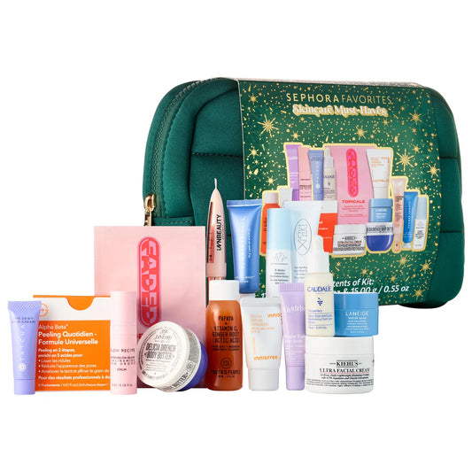 ✨ Skincare Must-Haves Set – Sephora Favorites (12 piezas)